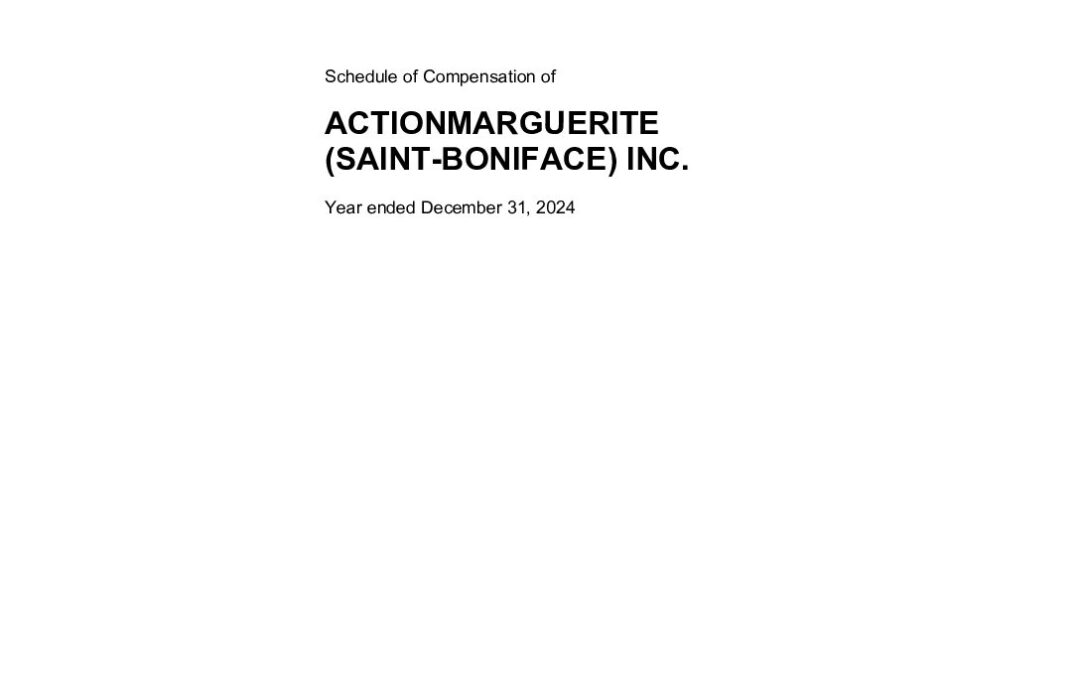 2024-12-31 Actionmarguerite Saint-Boniface FS sched of comp